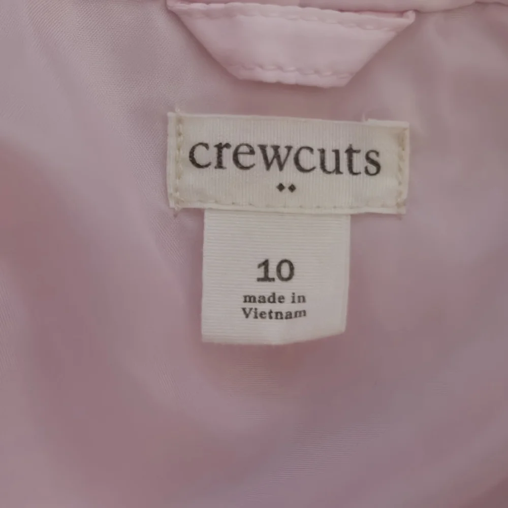 Crew Cuts / J Crew Pink Quilted Gitls Vest Size 10 *** Some Small Spots See Pics - Picture 2 of 7